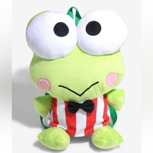 NWT Sanrio Keroppi Mini Plush Backpack